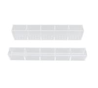 Cryfokt Straw Holding Containers, Strong Detention Space Save a Clear Straw Holding Dispenser Easy Access for Spoons of Sticks for Cafés