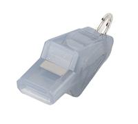 Cryfokt Strong and Durable Dolphin Whistle for Competitions and Sports, Resonant Sound, Convenient Lanyard, Ideal for Referee, Plastic Material (Grey)