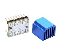 Cryfokt Super Quiet Stepper Motor Driver Module Fast Heat Dissipation for 3D Printer Aluminum Alloy 1 Piece