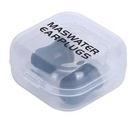 Cryfokt Swimming Silicone Earplug Noise Reduction Protective Earplug for Swimmers and Bathers, Reusable Ear Care Accessory 2Pcs for Swimming, Sleeping, Flying, Spa (Gray Large +pp Box)
