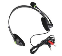 Cryfokt SY440MV Wired Headset Comfortable Over Ear Headphones with Noise Cancelling Microphone for Customer Service 3.5mm USB Connection (3.5mm model)