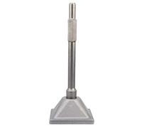 Cryfokt Tamper Shank Compactor Plate Hammer, 1-3/16 Inch Electric Chisel Compactor, 6x6 Inch Plate, Manganese Steel Plate Snoring Tablet for Foundations and Construction Work