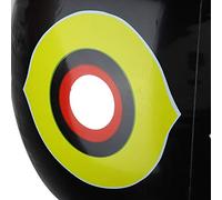 Cryfokt Terror Inflatable Bird Scare Balloon with 3D Eyes, Effective Bird Predator Balloon for and Garden, Bright Colors, Non-, 1 Piece (Black)