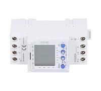 Cryfokt Time Control Switch Intelligent 2-Output DC12V Timer with Large LCD Display for Industrial Power Supply Management