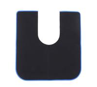 Cryfokt Toilet Mat, U Shaped Toilet Floor Mat with Customizable Cuttable Inner Ring, Adjustable & Reusable, Around The Rug for Bathroom Floor Protection & Spill Absorption