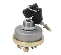 Cryfokt Tractor Ignition Switch Durable Light Key Starter Switch for Long Tractors 310 350 360 445 Aluminium Alloy 1 Unit