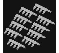 Cryfokt Transparent Plastic Aquarium Air Pump Five Way Hose Connector Durable Connector for Hose,Tube,Air Pump 10PCS for Fish Tank,High Temperature