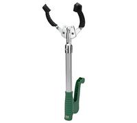 Cryfokt Trash Picker Grabber Tool Ergonomic Lightweight Reacher for Picking Up Garbage and Litter - 41cm, Silver & Black, 1 Unit