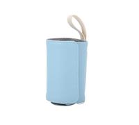 Cryfokt Travel-Friendly USB Baby Bottle Warmer for Milk and Water Bottles with Intelligent Control - Made of Non- Microfiber PU (Blue)