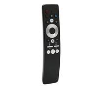 Cryfokt TV Remote Control for DLED TVs Bluetooth Voice Features Responsive Design Ideal for Streaming Apps Lightweight ABS Material