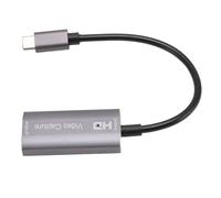 Cryfokt Type C to HD Multimedia Interface Video Card High Definition 4K 1080P for Streaming and Gaming Aluminum Alloy
