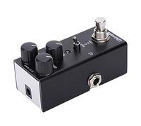 Cryfokt Ultimate Drive Electric Guitar Pedal, Premium Mini True Bypass with Adjustable Tone and Volume for Guitar Players, Alloy Shell Design