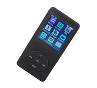 Cryfokt Ultra Thin MP4 Player Portable with Accessories, Support 32G Maximum, Perfect for Entertainment and Study, 1.8 Inch LCD (Black)