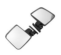 Cryfokt Universal Adjustable Professional Cart Rear View Mirror, Anti Shudder Cart Side Mirrors Replacement for EZGO