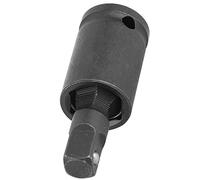 Cryfokt Universal Air Wrench Adapter Durable Connector for Electric Pneumatic Tools, Steel Material for Quick Installation, Fits for Mechanics (1/2)