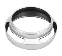 Cryfokt Universal Aluminium Alloy Bevel Lens Hood Shade for Camera - Silver, Durable Design, Ideal for Image Quality, 49mm, 52mm, 55mm, 58mm (58mm)