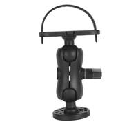 Cryfokt Universal Fish Finder Mount Base Heavy Duty 360° Rotation Bracket for Easy Installation on Boats Kayaks Canoes