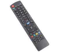 Cryfokt Universal Remote Control Replacement for SMART LED LCD TV - Dedicated Menu Keys for Direct Channel Access - No Programming Required - Fits Various Models - for Home Entertainment
