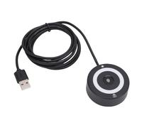Cryfokt USB Fingerprint Reader for 10 11, 360 Degree Touch Fast Matching Biometric Recognition, Enhanced Security for Home Office Use, ABS Black