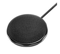 Cryfokt USB Laptop Microphone Meeting Omni Condenser Mic for PC Laptop, Plug and Play, Mini Wired Meeting Business Mic for Dictation, Recording, Skype, Games, Built-in Sound Card