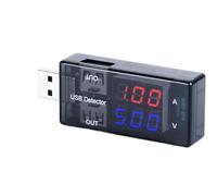Cryfokt USB Tester High Accuracy Digital Multimeter with Dual Display for Voltage and Current Testing Portable USB Detector 1 Unit