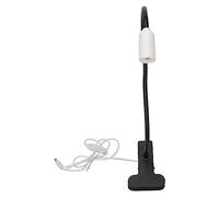 Cryfokt UV LED Desk Light with Flexible Gooseneck Clamp 360 Degree Rotating Hand Free Clamp/Holder On Nail Lamp for Various Occasions Plastic 1 X Nail Art Light