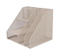 Cryfokt Vertical Filing Holder, Organizer of Massive Iron Equipment Inventory/Share Exchange Files For the House For Ciseaux In Book Pencil