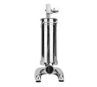 Cryfokt Vertical Spanish Churro Maker, Manual 3L Stainless Steel Machine with 5 Moulds for Home and Commercial Use