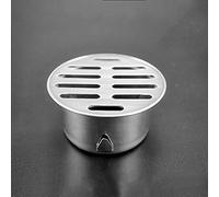 Cryfokt View of Long-Lasting Stainless Steel Floor Outflow, Balcony Floor Drain Balcony Roof Outflow for The Commercial Houses (75 Square Meter)