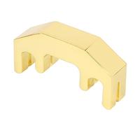 Cryfokt Violin Mute Metal Noise Reduction Practice Silencer for Musicians Compact Lightweight Portable (Gold)