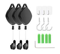 Cryfokt VR Cable Management System, Innovative Cable Manager for VR Headsets, Noise-Reducing Pulley Setup for Vive and Rift S, Silicone and ABS Materials (B)