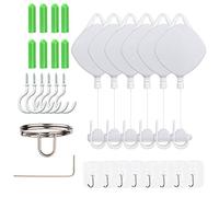 Cryfokt VR Cable Management System, Innovative Cable Manager for VR Headsets, Noise-Reducing Pulley Setup for Vive and Rift S, Silicone and ABS Materials (C)