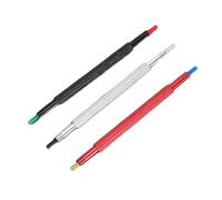 Cryfokt Watch Hand Presser Set Professional Compact Repair Tool for Watch Making Watchmakers Aluminum Plastic 3pcs Red Silver Black for Repairing
