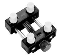 Cryfokt Watch Repair Vise Tool Sturdy Holder Fixer for Jewelers Metal Plastic Dial Opener for Watchmaker Repairing Work (Black)
