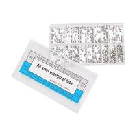Cryfokt Watch Repairing Tool Kit with 500pcs Watch Case Tubes, Durable Metal for Watchmakers and Enthusiasts