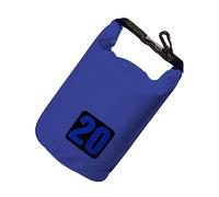 Cryfokt Water Dry Bag Lightweight Large Capacity Bucket Bag for Activities Camps Rafting PVC 1 X (20L Dark Blue)
