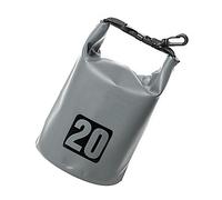 Cryfokt Water Dry Bag Lightweight Large Capacity Bucket Bag for Activities Camps Rafting PVC 1 X (20L Gray)