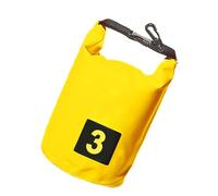 Cryfokt Water Dry Bag Lightweight Large Capacity Bucket Bag for Activities Camps Rafting PVC 1 X (3L Yellow)