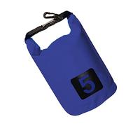 Cryfokt Water Dry Bag Lightweight Large Capacity Bucket Bag for Activities Camps Rafting PVC 1 X (5L Dark Blue)
