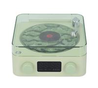 Cryfokt White Noise Machine, 20+ Soothing Sounds Adjustable Ambient Light Sound Machine, Alarm Clock with Dual Alarm Function and Ambient Light for Home Office Bedroom (Green)