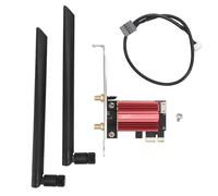 Cryfokt WiFi 7 Card, 574Mbps 2.4G 2400Mbps 5G 5800Mbps 6G BE200NGW Network Card with MU MIMO Bluetooth 5.4 WPA4, for 10 11 OS Desktop PC