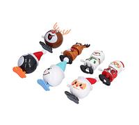 Cryfokt Wind Up Christmas Toys Set, Cute Santa Claus Design (Christmas | ABS material, clockwise action, enhances tactile skills, perfect for celebrations