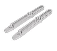 Cryfokt Windshield Setting Kit, Rustproof Windshield -klammerkit Precise Adjustment Long -lived Noise for V Strom 800de DL800 (Silver)