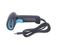Cryfokt Wired Barcode Scanner High Accuracy Quick Response for Supermarkets and Warehouses Ergonomic Lightweight ABS Material