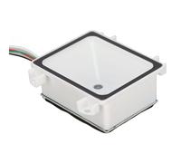 Cryfokt Wired USB 2D Barcode Scanner Auto Sensing Reader for Mobile Payments ABS Plastic Compact Design
