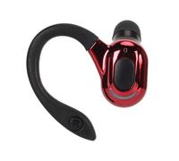 Cryfokt Wireless 5.2 Headset Lightweight Ergonomic Design HD Calls for Office Workers Silicone (Black and Red)