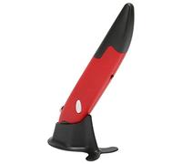 Cryfokt Wireless Optical Pocket Pen Mouse Ergonomic 2.4GHz USB Wireless Pen Mouse with Adjustable DPI for Precise Control, Suitable for Office Workers and Students (Red)