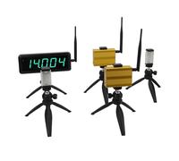 Cryfokt Wireless Timer High Performance Auto Reset Racing Timer for Sprint Race Track Field 5 Digit Display for Motorcycle Racing, Karting