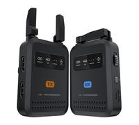 Cryfokt Wireless Video Transmitter, 200M 1080P Low Latency Wireless Transmitter and Reception Device, for Live Streaming Conference Wedding Events