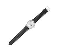 Cryfokt Women's Fashion PU Leather Strap Casual Style Analog Wrist Watch Butterfly Shape Design [Quartz Wrist Watch] Suitable for Gifting (Black)